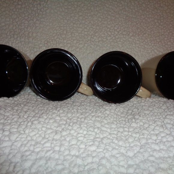 Pfaltzgraff Briar Coffee Cups / Mugs Set of 4 - Picture 4 of 7